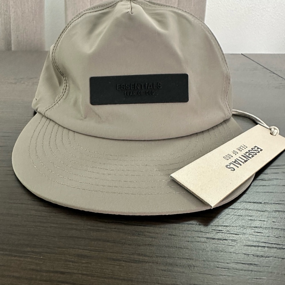 Fear of God Essentials Beige Cap